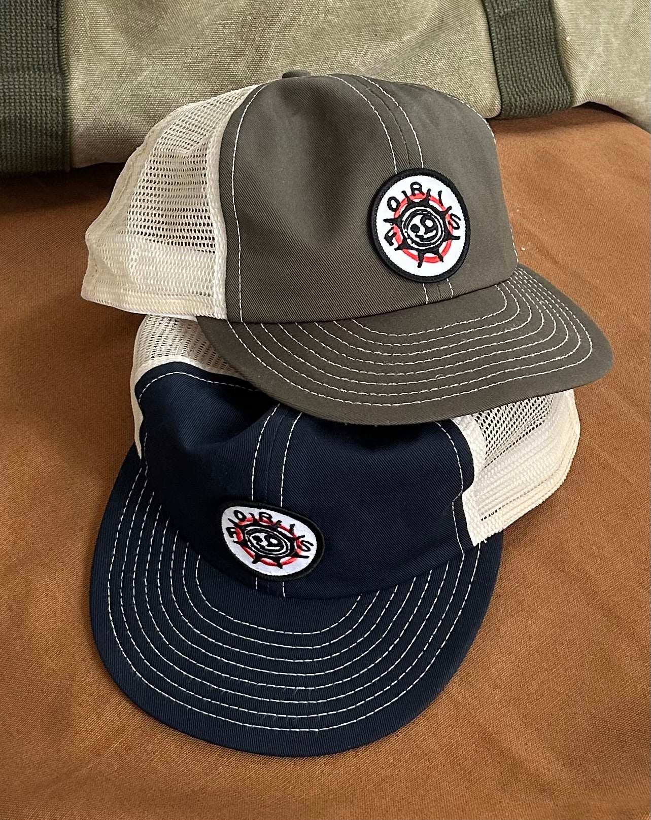 Yin Yang Sun Packable Trucker