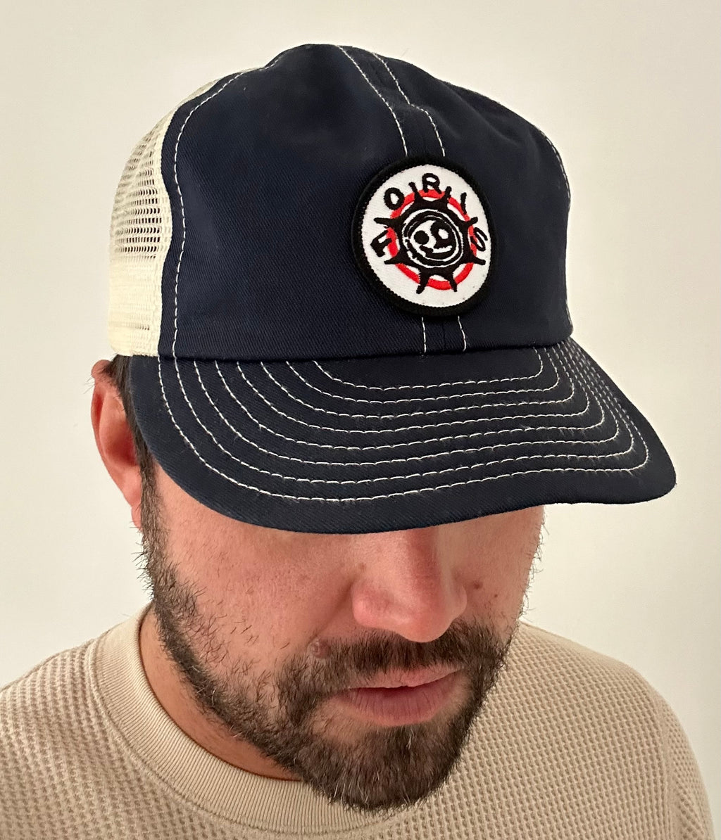 Yin Yang Sun Packable Trucker