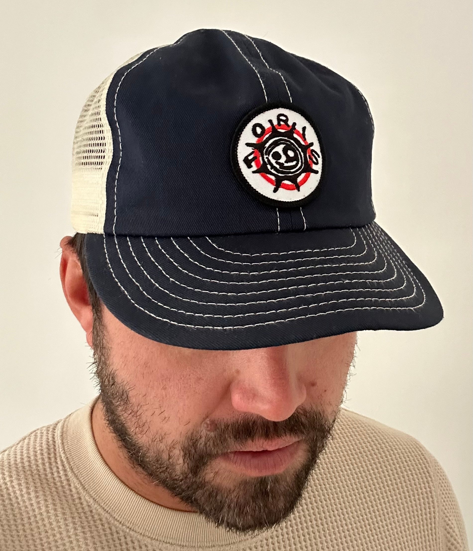 Yin Yang Sun Packable Trucker