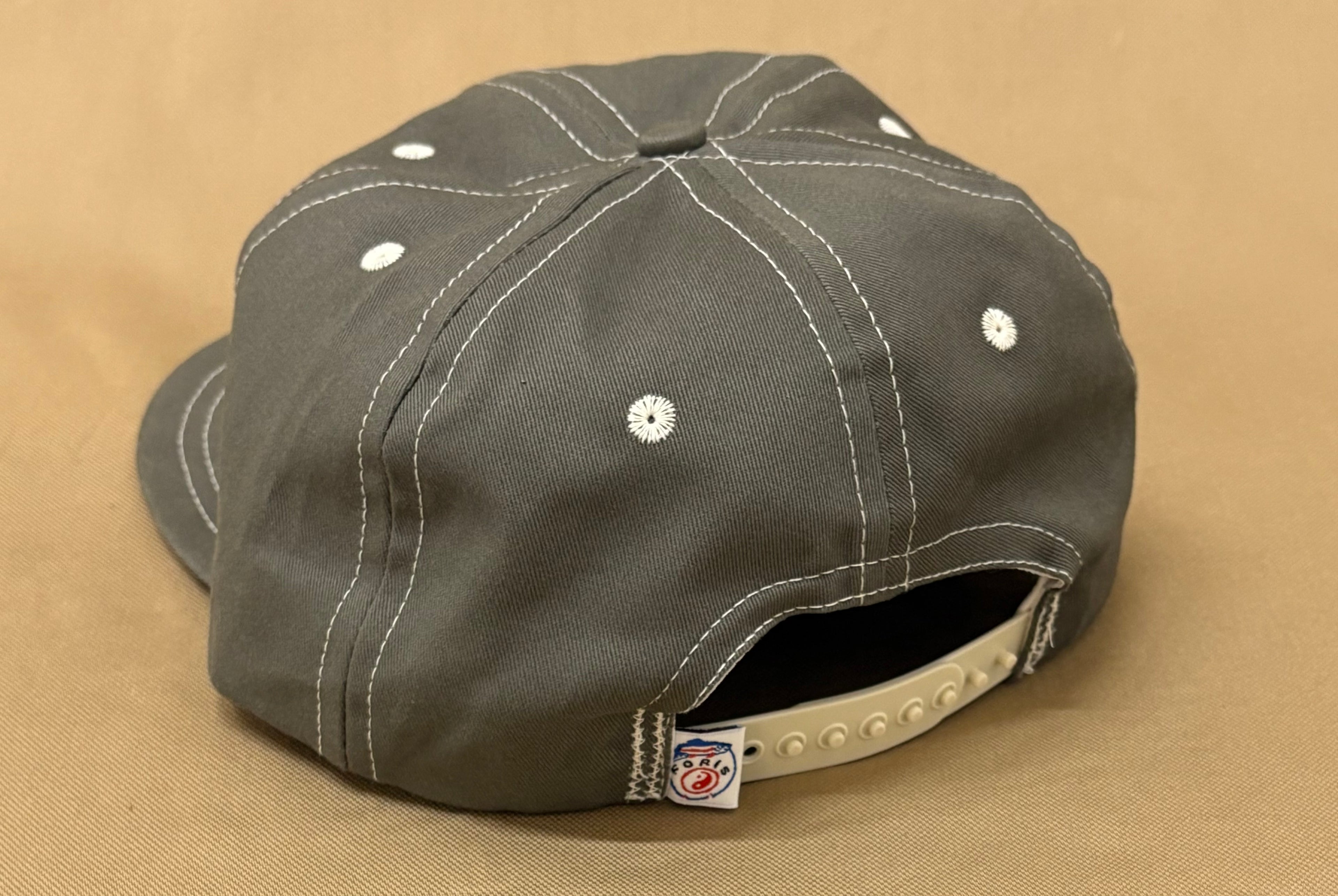 Trout YinYang embroidered packable cap