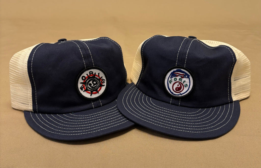 Navy Blue Packable Trucker