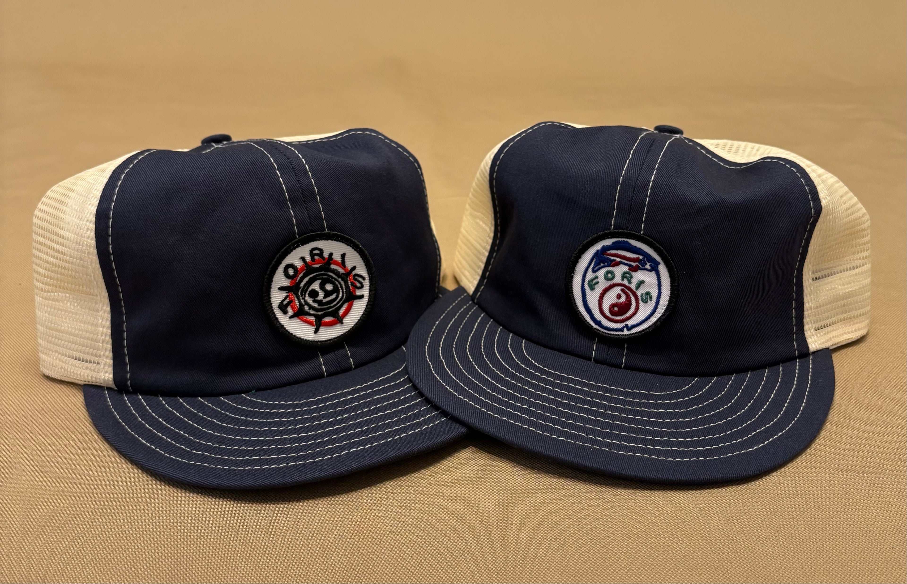 Navy Blue Packable Trucker