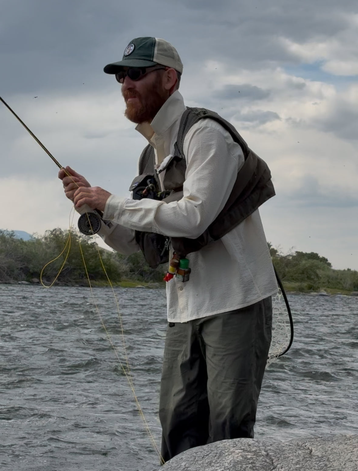 Foris Outdoors Searsucker Fishing Shirt