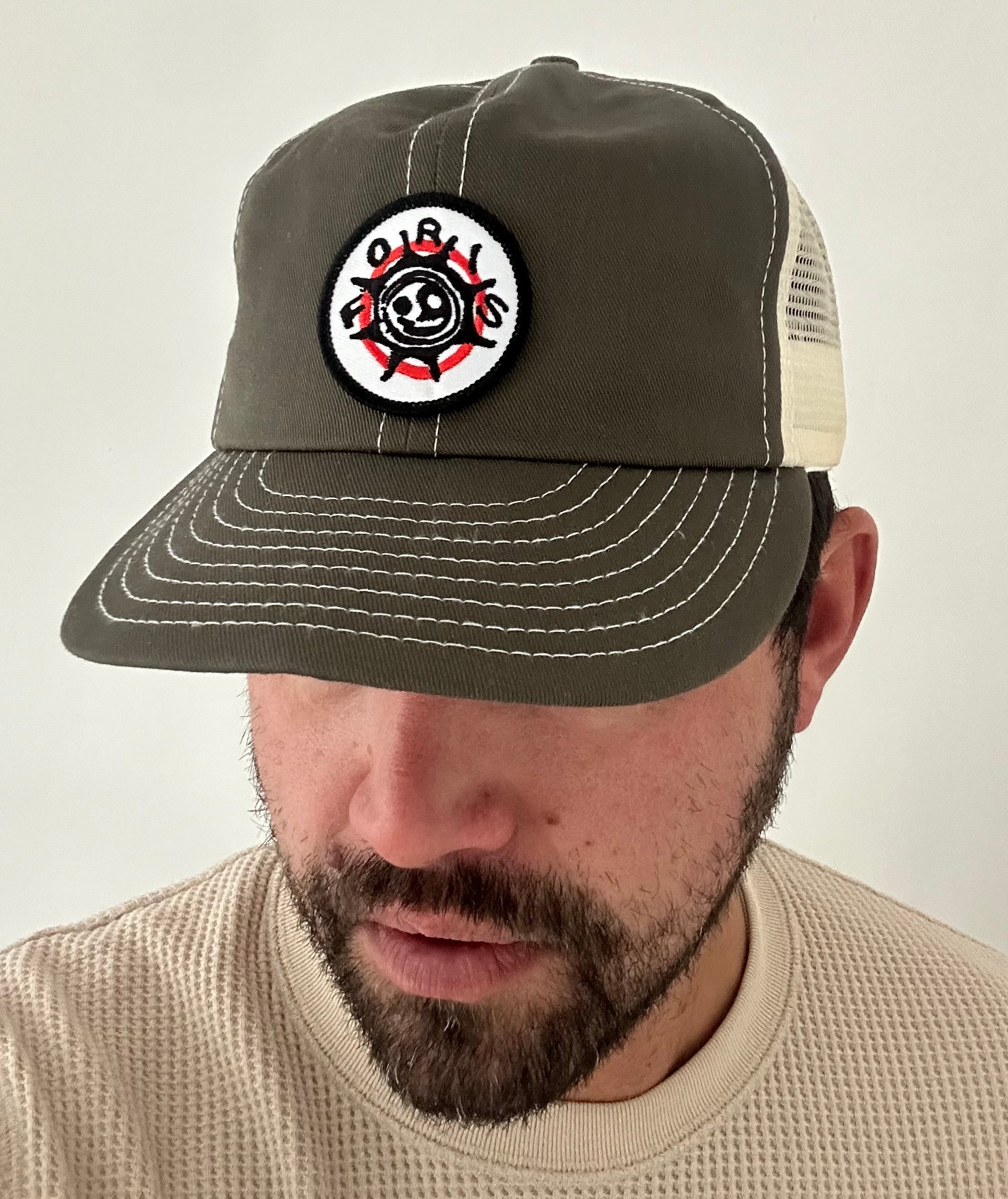 Yin Yang Sun Packable Trucker