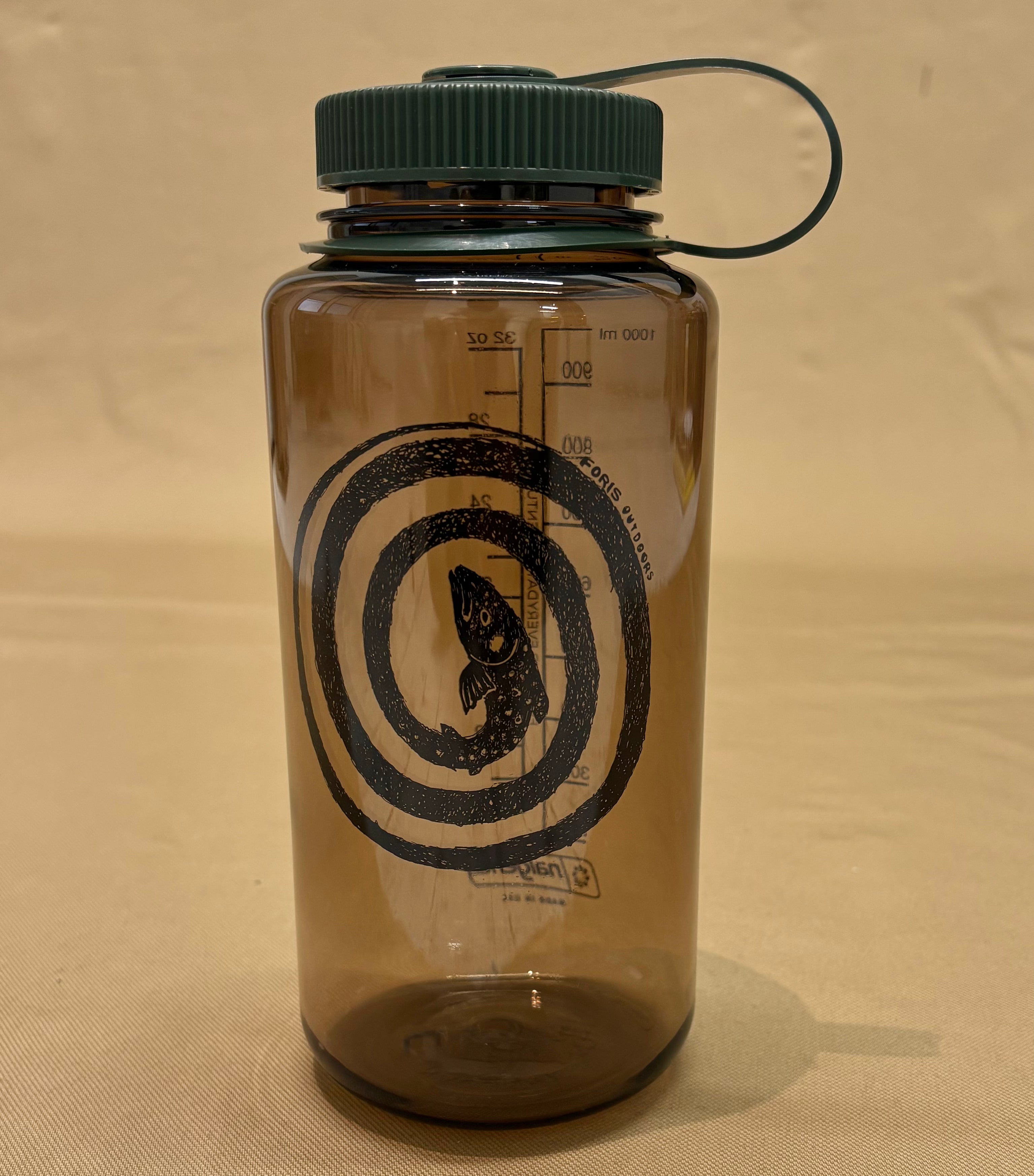 Trout Spiral 32oz Nalgene bottle